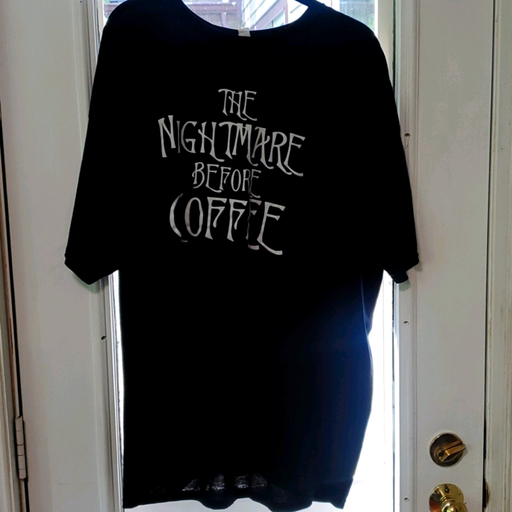 The nightmare before coffee Tee